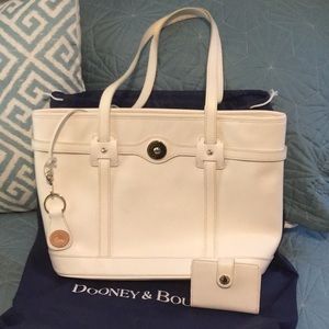 Dooney & Bourke White Tote Handbag